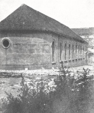 El Kal vež. Sefardisk synagoga i Belgrad. 1600-talets slut. Riven 1945